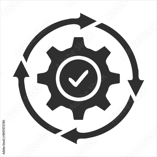 Consistency Icon Single Vector Collection 