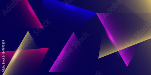 Coloured neon lights dark background vector design in eps 10