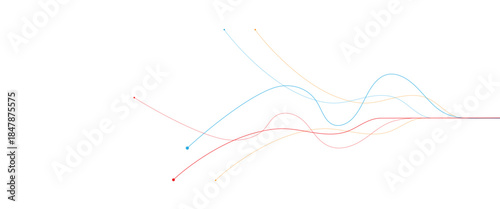 Vector digital modern network technology web background in wavy style png..