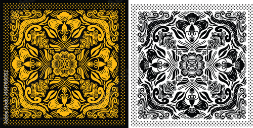 BANDANA PATTREN UNIQ FOR CLOTHING