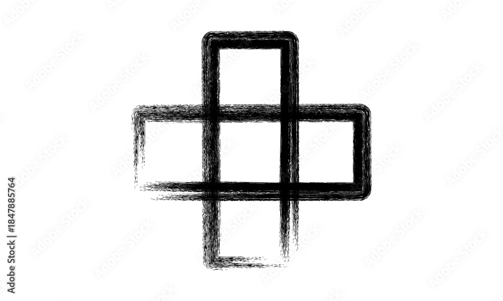 Fototapeta premium Rounded Rectangle Outline Frame