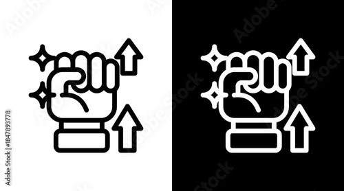 Motivation Boost Icon For Design Elements