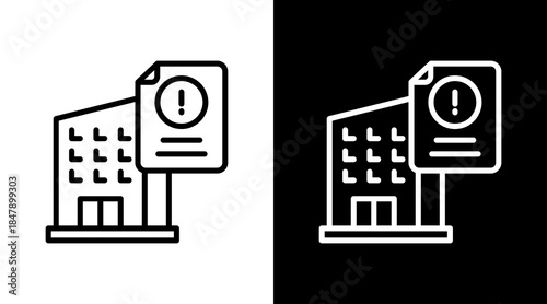 Corporate Rules Icon For Design Elements