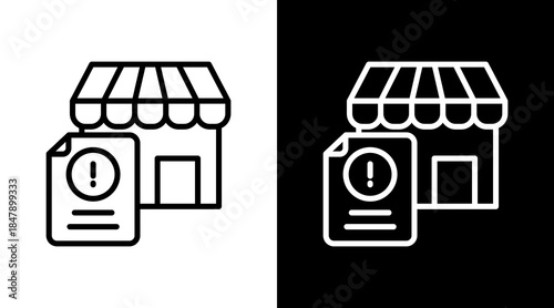 Market Regulation Icon For Design Elements