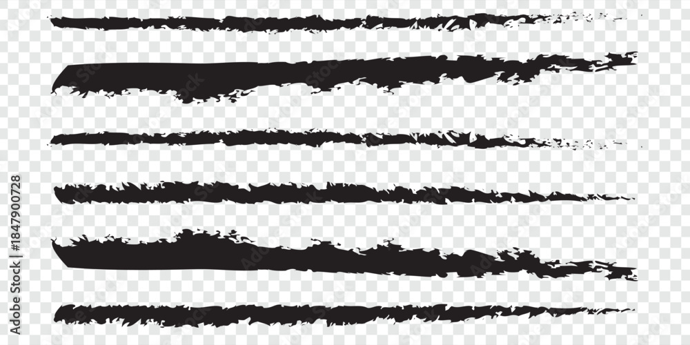 Obraz premium ripped or torn texture pieces of paper edge set. Torn paper edge element for social media business banner or planning sheets of paper. Ripped newspaper clip art. ripped paper note grunge brush stroke