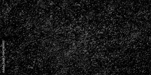 Black and white stain rusty metal texture old terrazzo surface isolated overlay decorative . Rusted black background. Black and white paint overly distressed grunge crack and scratch dirty wall textur