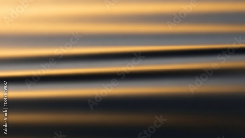 Abstract sunset silhouette