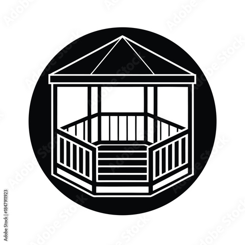 Panorama Viewpoint Deck Scenic Icon