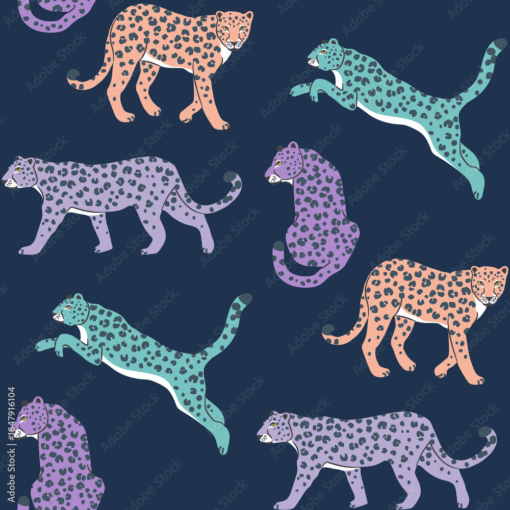 Obraz premium Leopard pattern