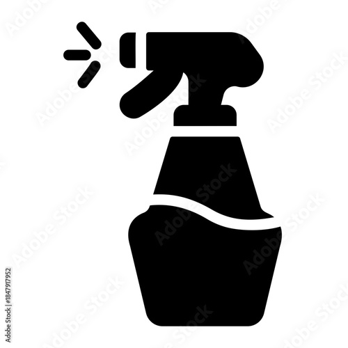 spray bottle Solid icon