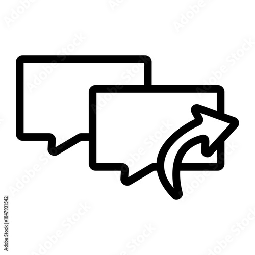 envelope message Line Icon