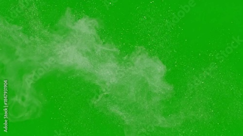 Floating particles dance with small white dust motes slowly effect ad_ready green screen floating dust motes style featuring dirt,