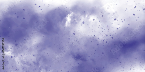 Abstract watercolor background with soft purple hues and scattered dark dots creating a textured and ethereal effect perfect for artistic designs and digital art projects