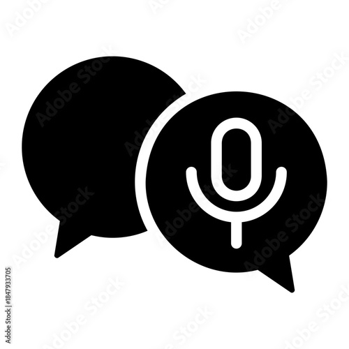 voice message Solid icon