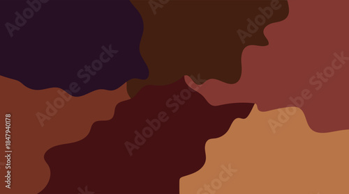 Vintage illustration of a 3d isolated vector outline map of Poland and Austria showing the national geography and country shape on a white background for European travel and cartography