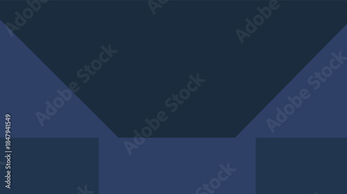 Abstract blue geometric background featuring a pattern of 3d technology cubes and light vector square textures for a futuristic business wallpaper design template