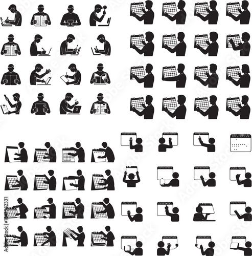 “Staying Organized: Managing Tasks with a Checklist and Calendar”