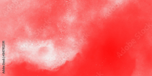 abstract powder splatted background. Red powder explosion on white background. Abstract colorful watercolor on white background. Digital art painting. Pattern for wallpapers, curtains .