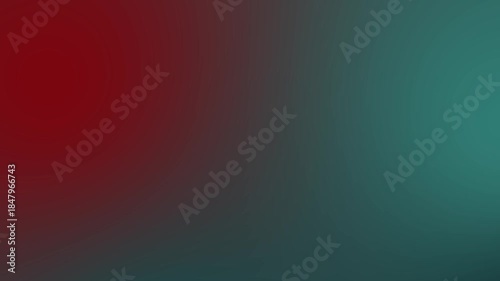 Red blue dark green gradient abstract background with soft texture