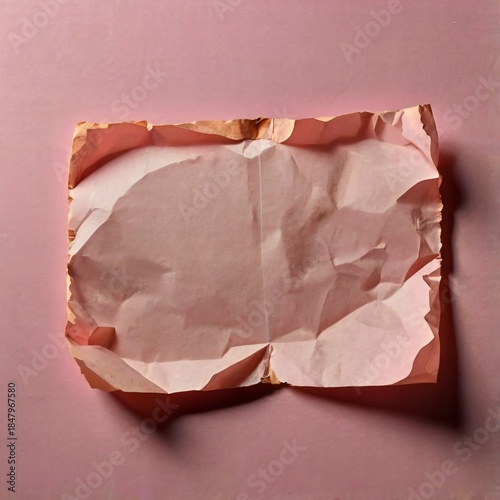torn paper with hole