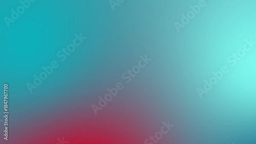 Blue red light blue gradient abstract background with soft texture