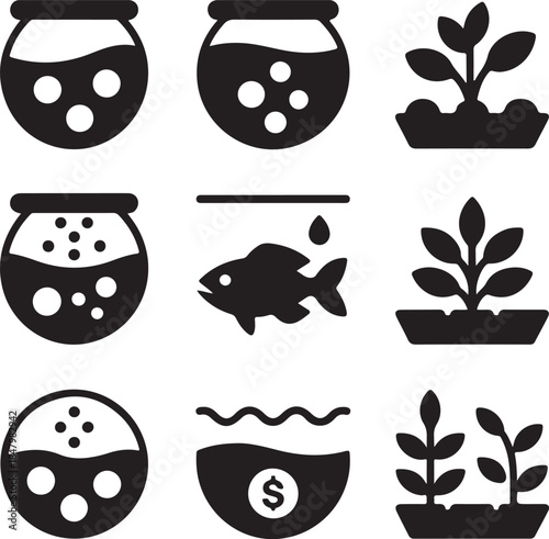 Fish tank, aquaculture farm, fish bowl, water level, marine industry, aquarium pet, seedling tray, seafood production, aquatic life, nature hobby