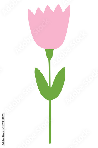 Spring blossom illustration element design