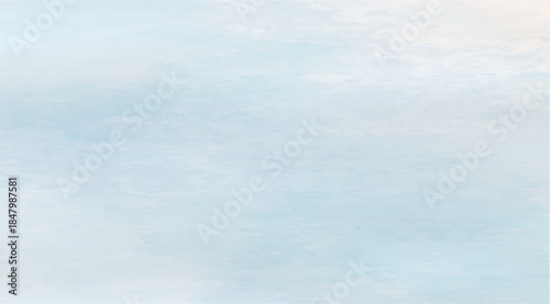 Soft watercolor sky with subtle blue and white hues, creating a calming abstract background for