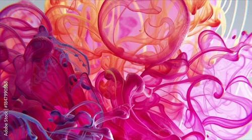 Surgical precision meets explosive color translucent anatomical sculptures containing pressurized ink chambers rupture in ultra Vivid magenta, cyan amber pigments erupt clear medium like stained glass