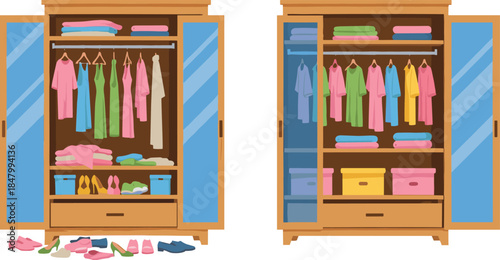 Vector illustration collection of diverse bird species including pigeon, bullfinch, cardinal, and sparrow for nature, ornithology, and educational wildlife design projects.