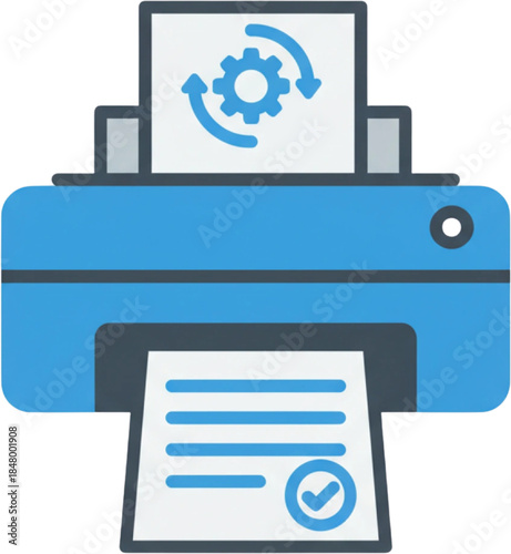 출력 관리 아이콘