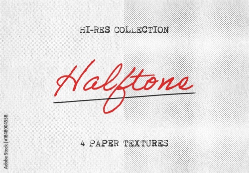Halftone Paper Textures