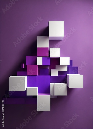 abstract purple background