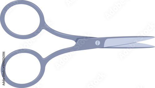 Small metal scissors cutting tool for crafts