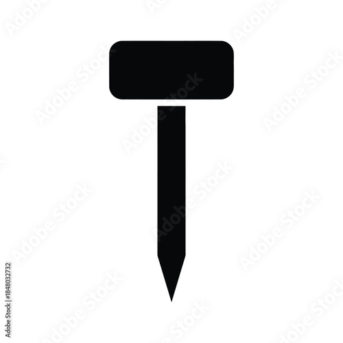 Blank Garden Plant Marker Label Stake for Nursery Identification Icon