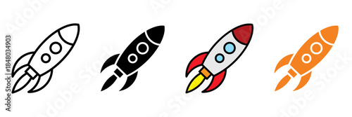 innovation Icon Set Multiple Style Collection. 3D Printing, Blueprint, Bolt, Brain, Calculator, Chain, Clipboard, Clock, Code, Compass, DNA, Gear, Globe, Graph, Handshake, Innovation Hub, Laptop, Lig