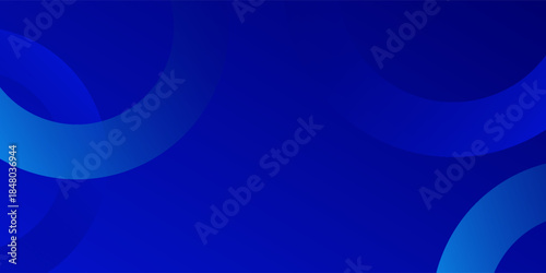 Minimal geometric background. Blue elements with fluid gradient. Used to decorate advertisements, publications, Eps10 vector
