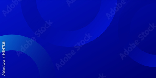 Minimal geometric background. Blue elements with fluid gradient. Used to decorate advertisements, publications, Eps10 vector