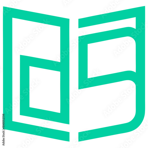 Glossy 3D Tech News App Icon