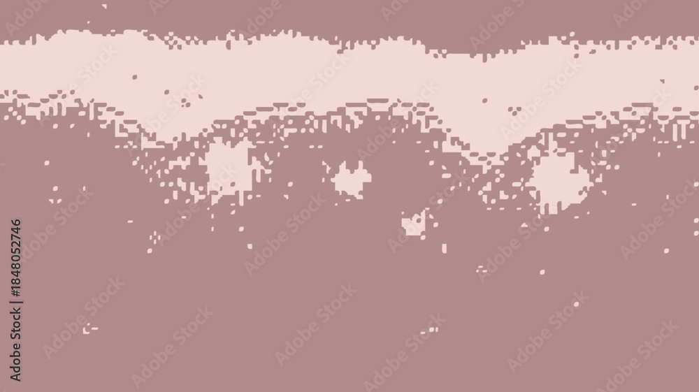 Obraz premium Old stone wall texture pixel art