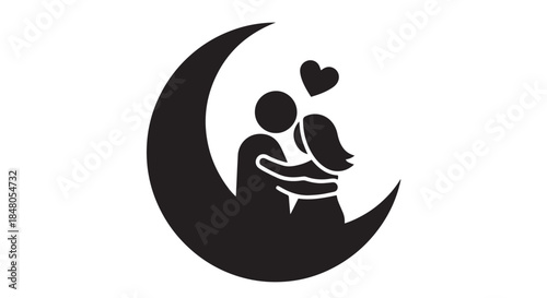 black silhouette of a man in mask and helmet vector icon