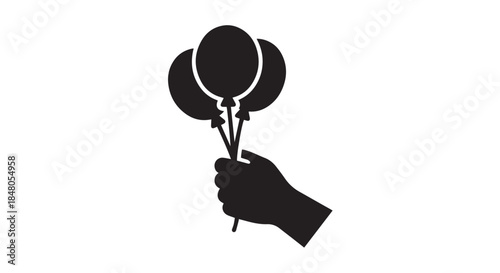 Hand holding a dart and dartboard concept illustration