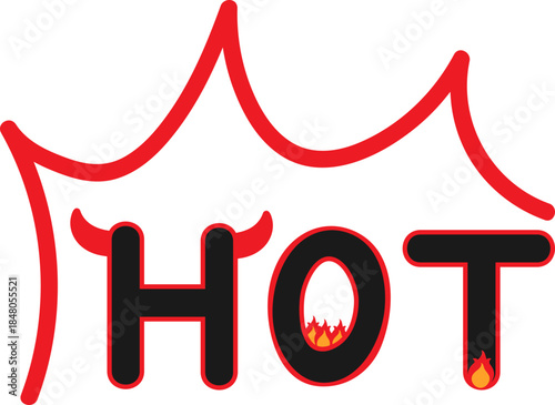 hot 캘리그라피 꾸미기