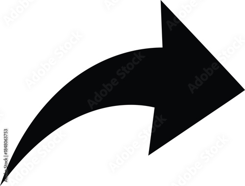 Black arrow pointing right