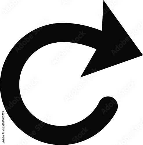 Black arrow symbol