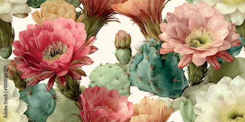 Cute red pandas with blue bubble tea and boba pearls seamless pattern for children's textiles, nursery decor, wallpapers, packaging, stationery, wrapping paper, and animal branding