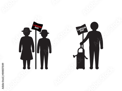 Film crew working on movie set with director and actors