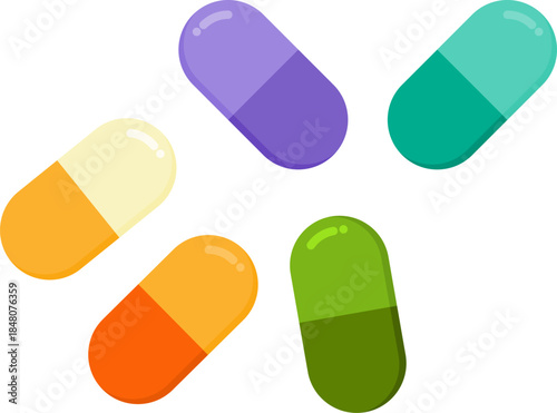 Medicine capsules