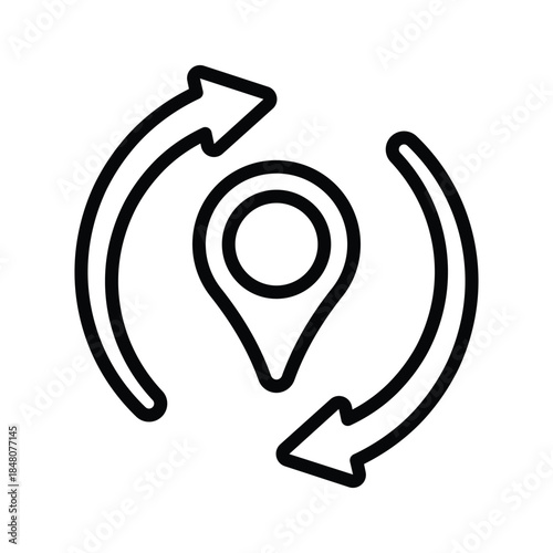 Refresh location icon