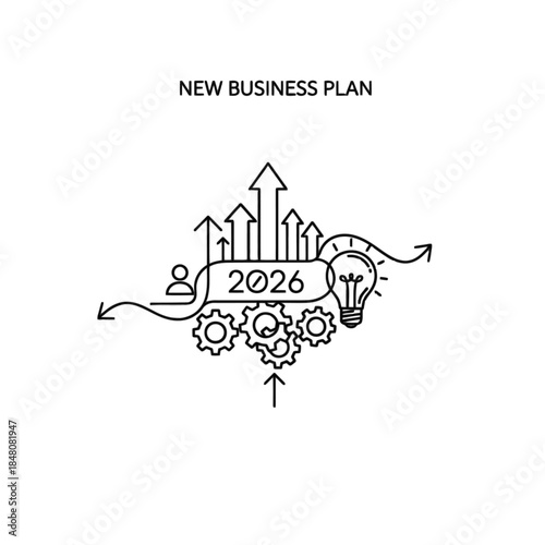 Strategic roadmap visualization for new business opportunities in 2026